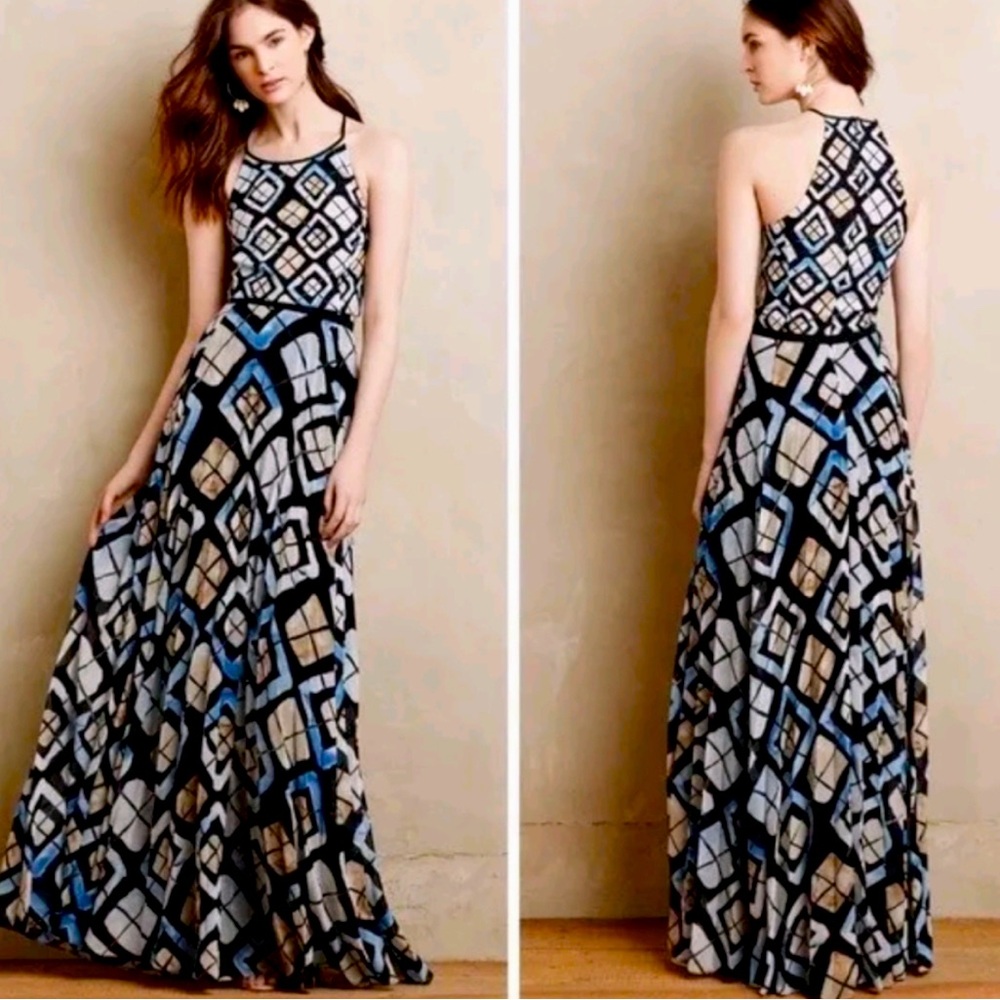 Anthropologie Sachin and Babi Maxi Dress